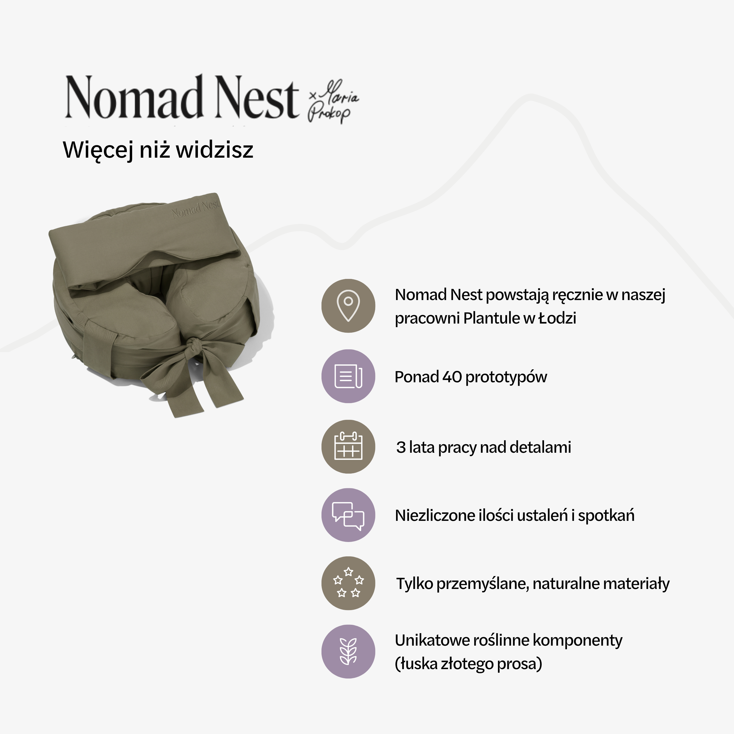 Nomad Nest Zestaw Plantule × Maria Prokop